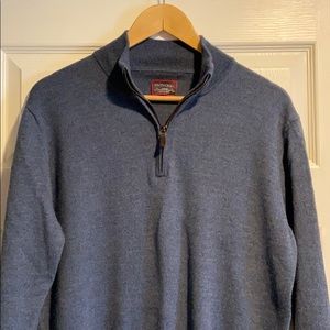 Untuckit Merino Quarter Zip Large